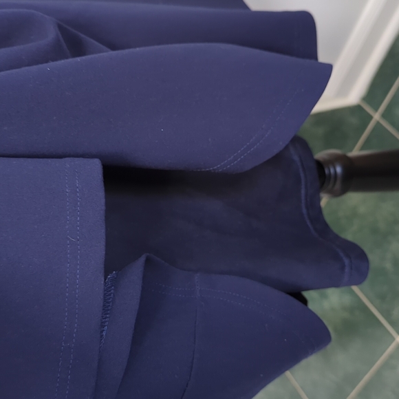 Lulu's Navy Blue Ribcage Style Back Mini Skater Dress - Size: S - Picture 10 of 12